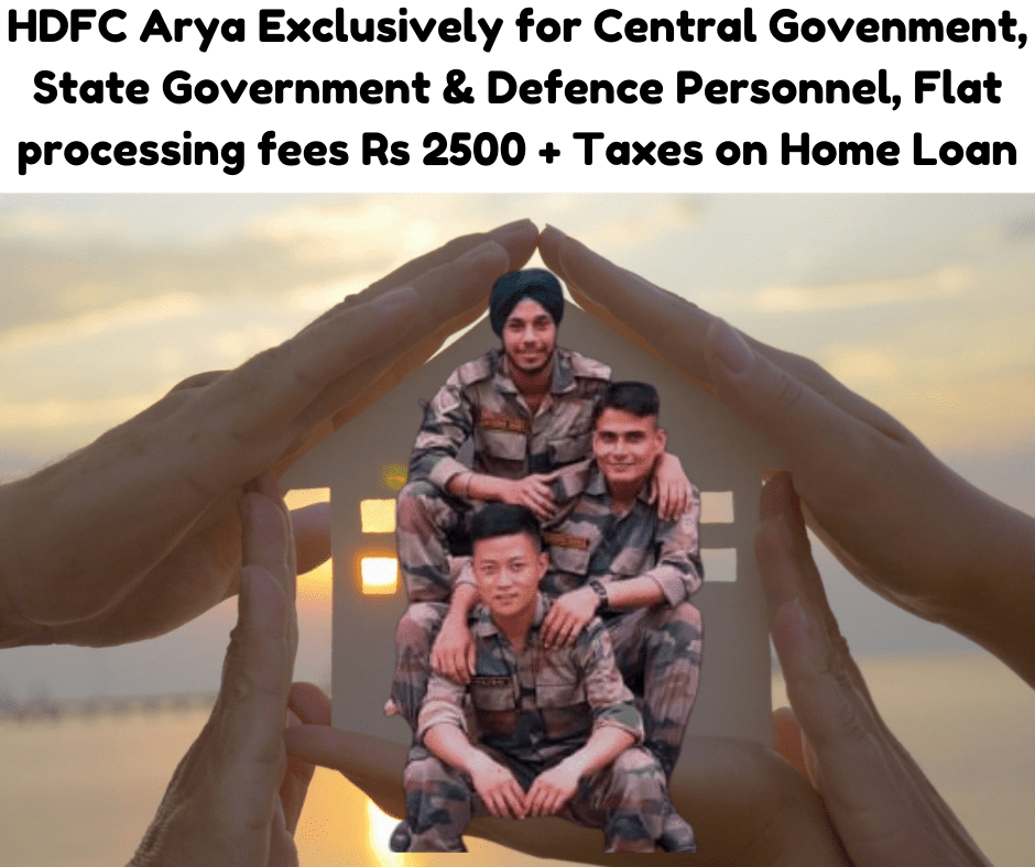 HDFC Bank Home Loan for Defence Personnel