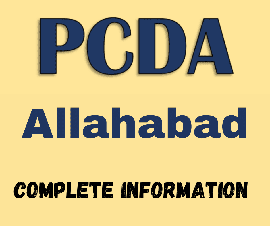PCDA Allahabad Complete Information