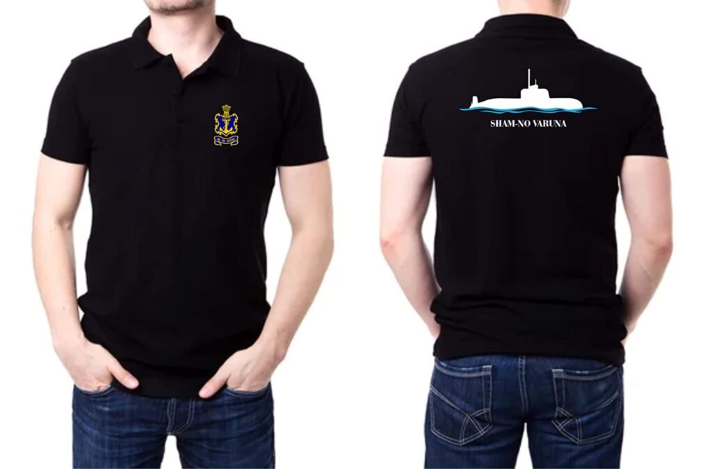 Indian Navy Polo T-shirt