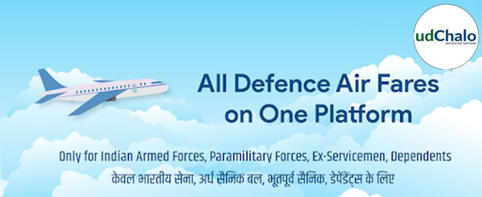 Udchalo Flights Booking for Defence Personnel