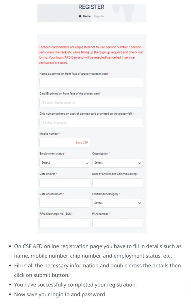 CSD AFD Portal Registration Login Started at afd.csdindia.gov .in for Car Bike Scooty 3