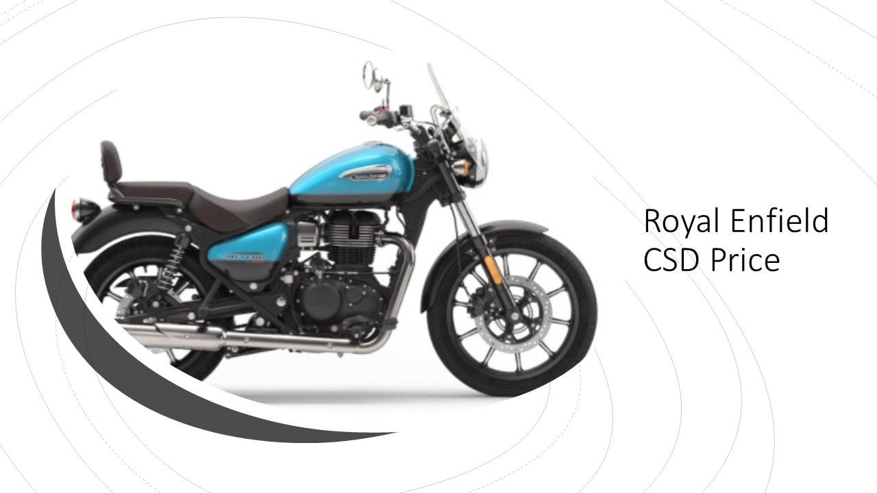 Royal Enfield CSD Price List