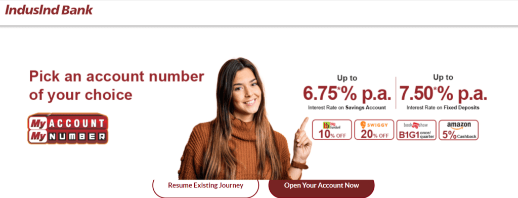 DSP Account by IndusInd Bank