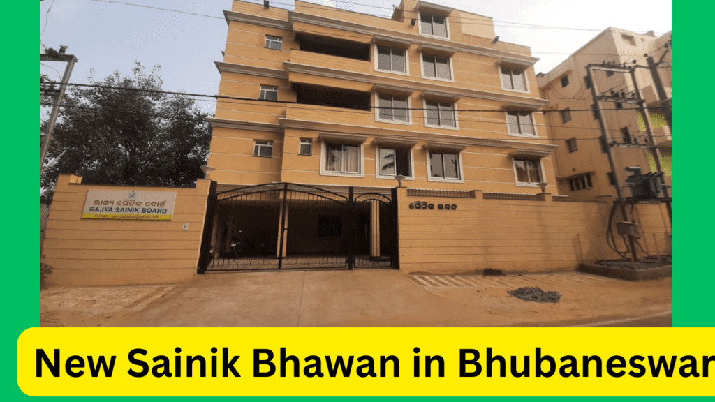 New Sainik Bhawan in Bhubaneswar 